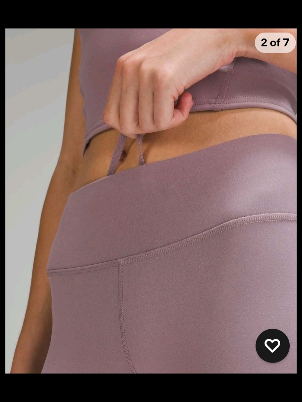 LULULEMON Wunder Train Low-Rise Tight 25" Ankle Leggings Pale Pink Sz 10 NWT